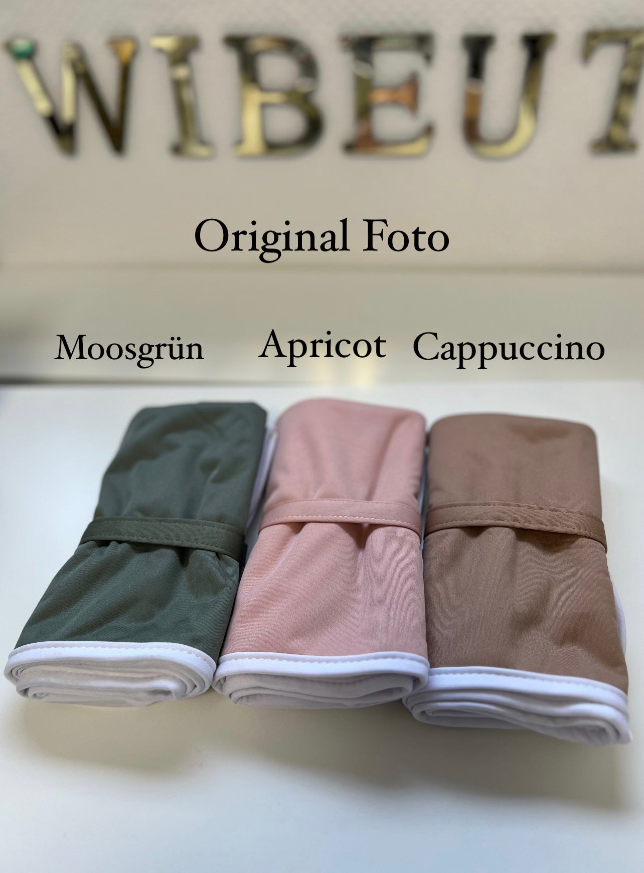 WiBeut® Wickeltasche Apricot