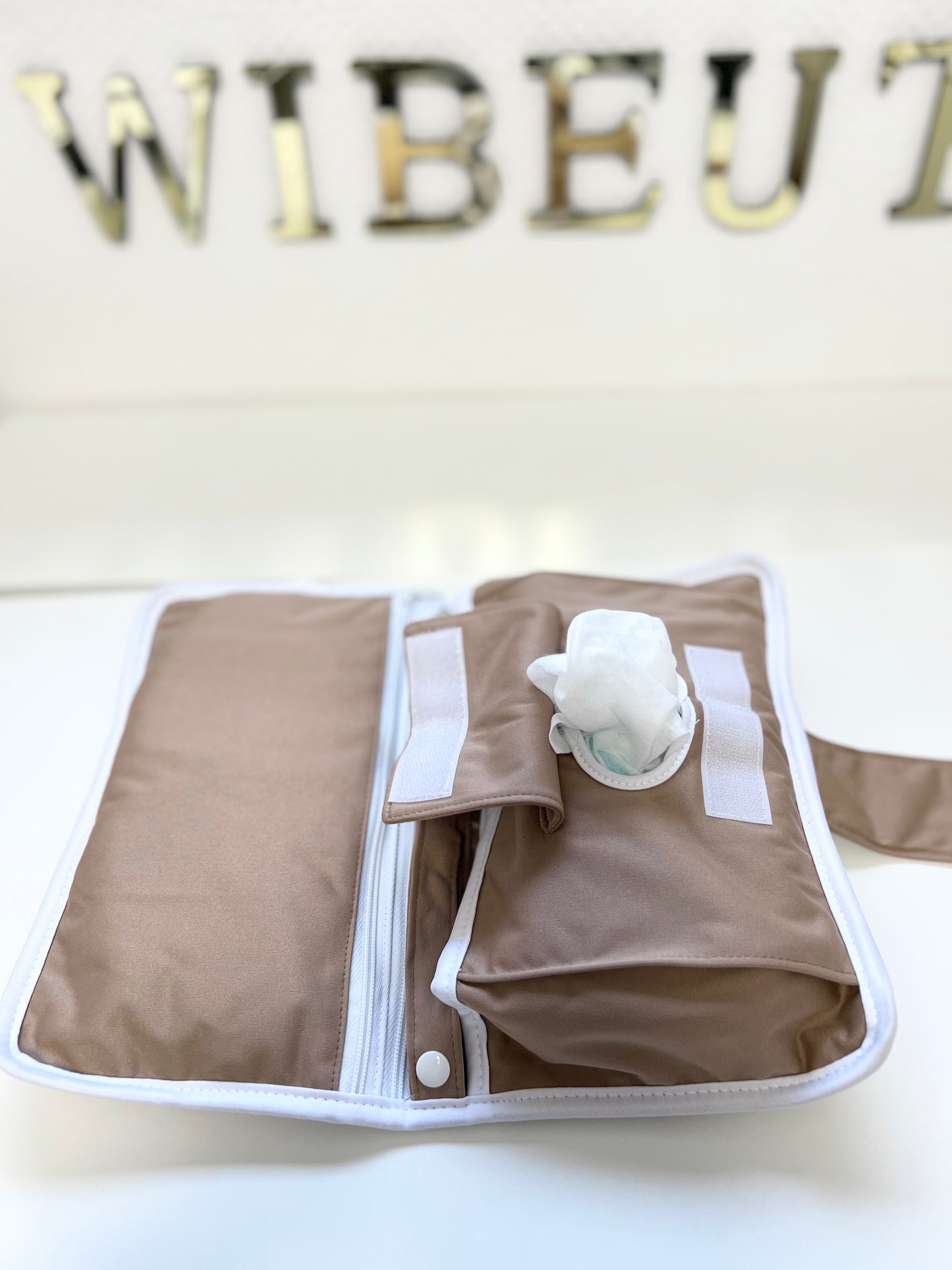 WiBeut® Wickeltasche Cappuccino