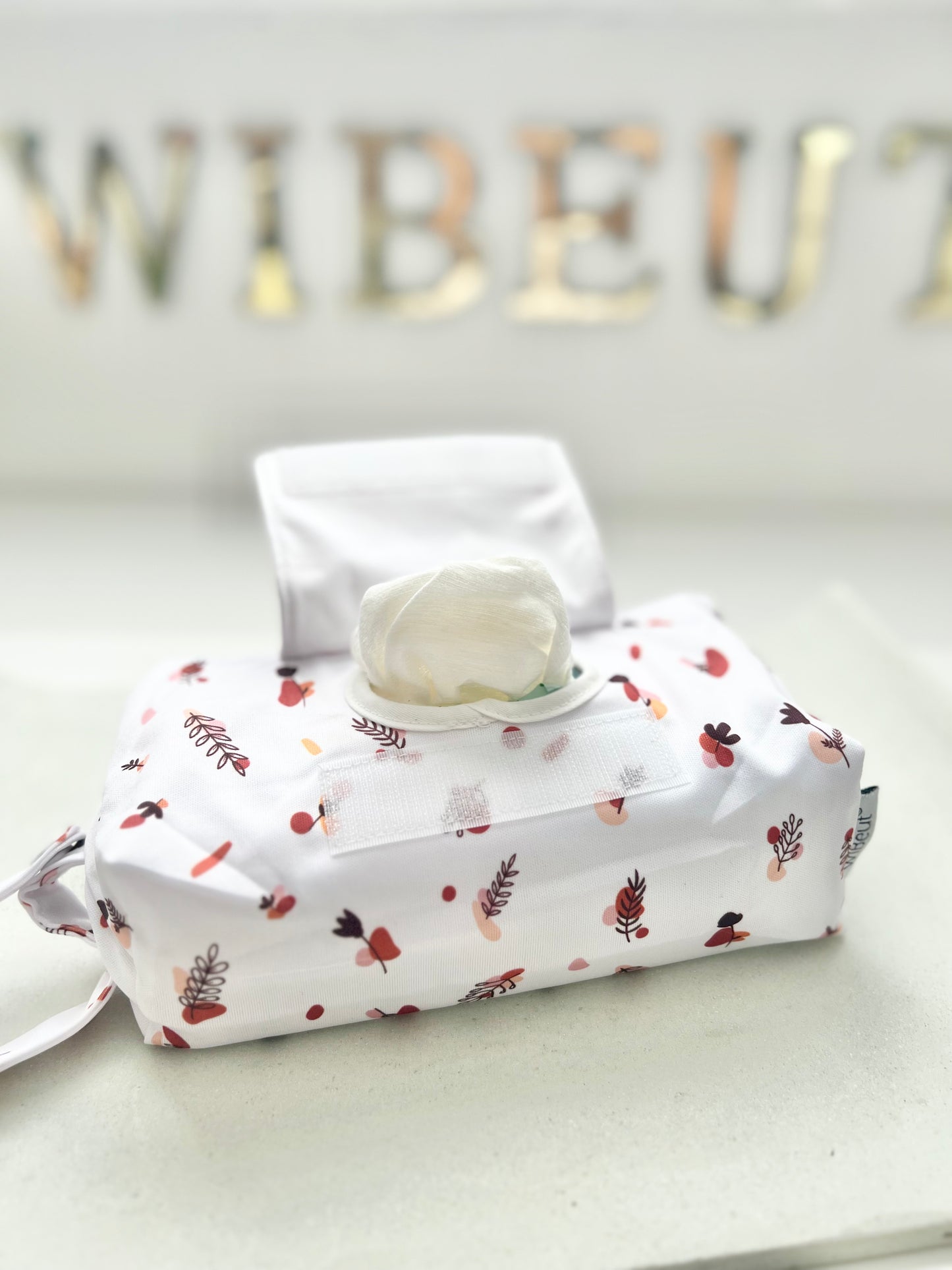 WiBeut® Premium Braun Leaves Einzelstück !!